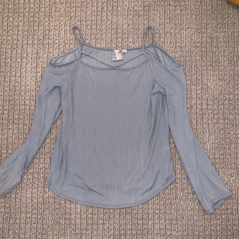 Sage green blouse